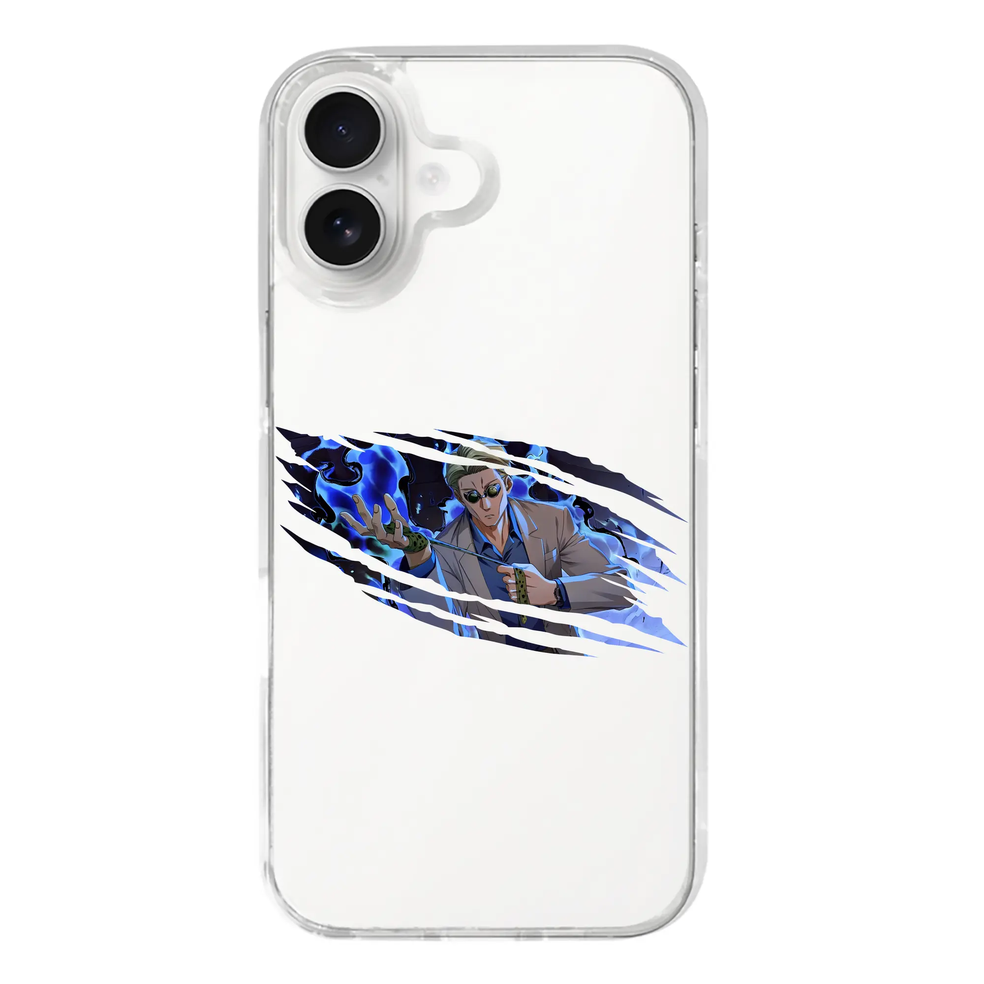 呪術廻戦 グッズ,七海 建人 - iPhone 17シリーズ 透明スマホケース – 薄型・耐衝撃・精密フィット保護カバー